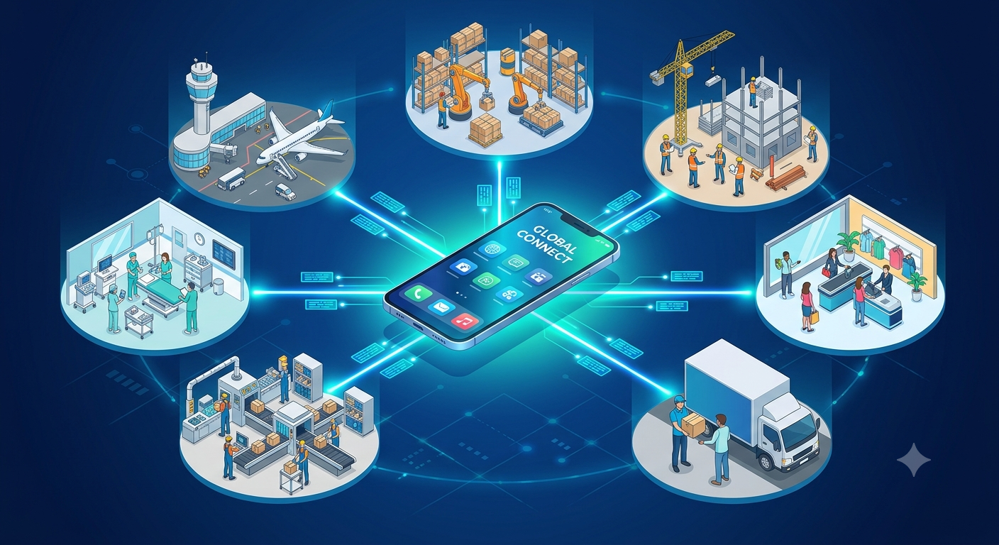 Mobile application development smartphone